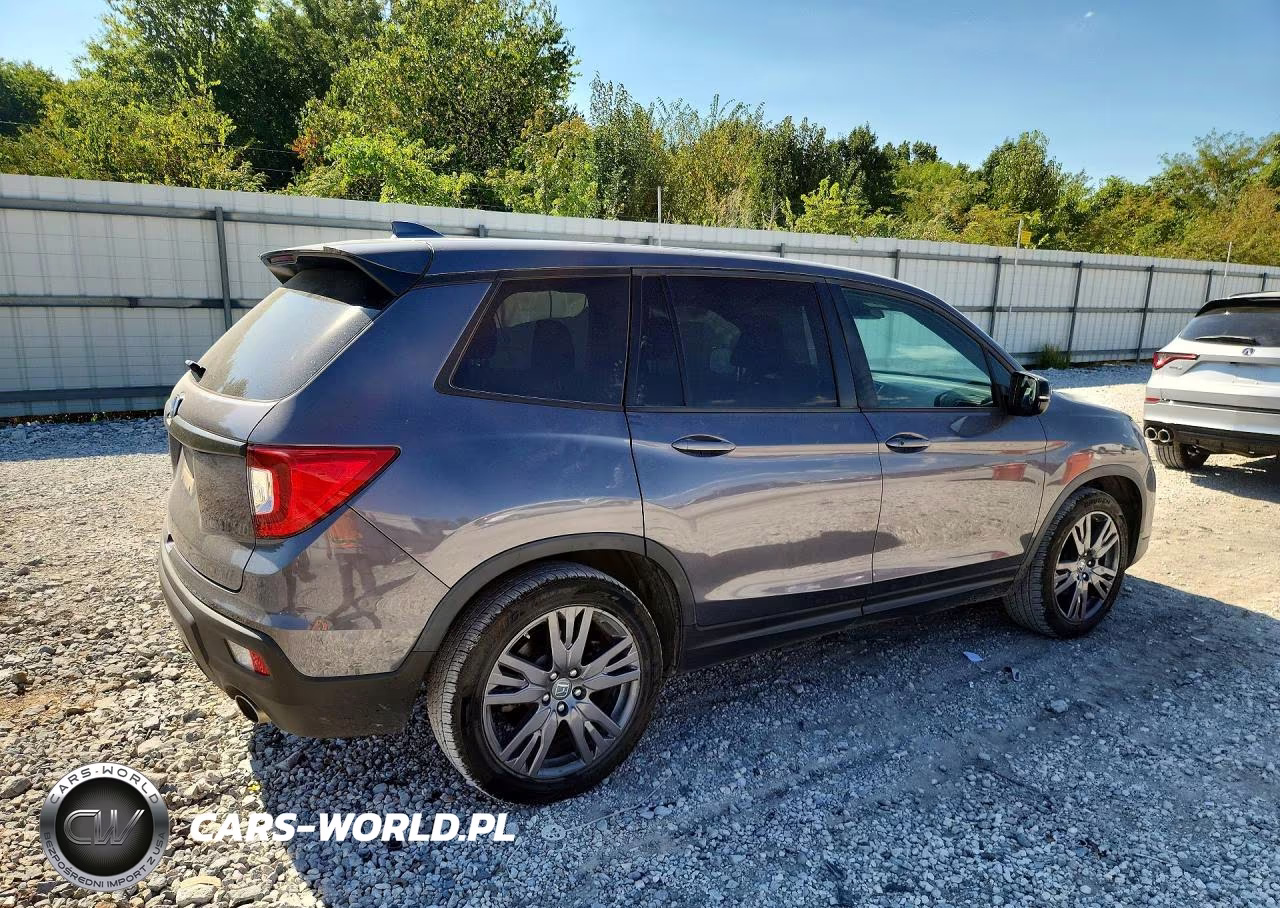 2021 Honda Passport Exl VIN:5FNYF7H59MB009930 - 3