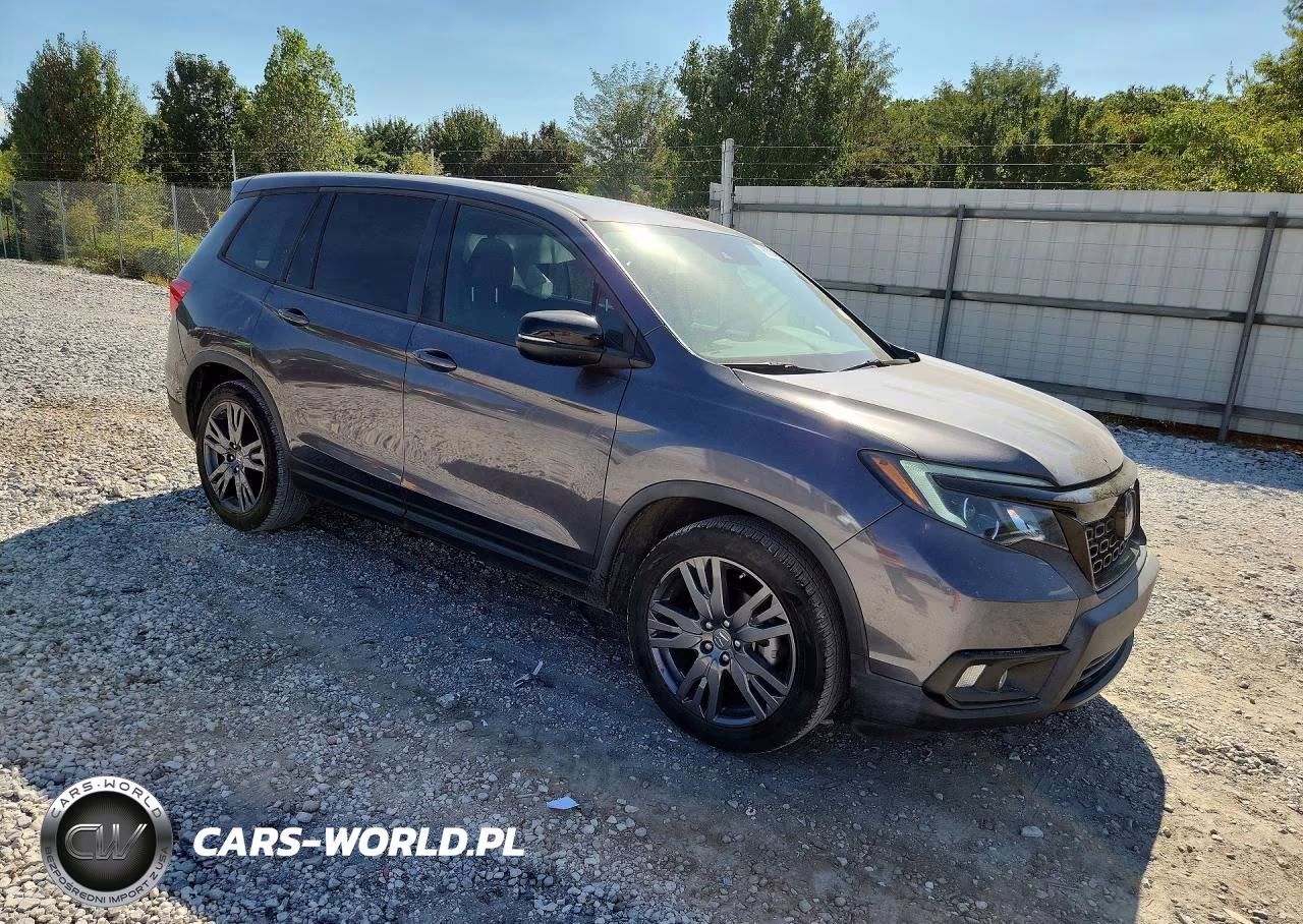 2021 Honda Passport Exl VIN:5FNYF7H59MB009930 - 4