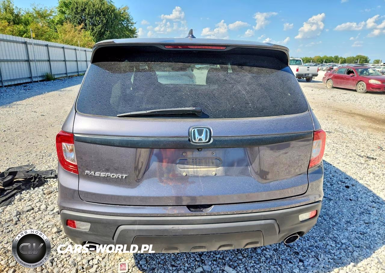 2021 Honda Passport Exl VIN:5FNYF7H59MB009930 - 6