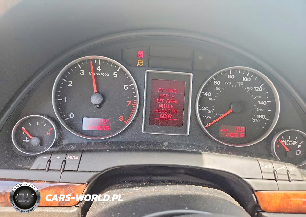 2007 Audi A4 3.2 Quattro VIN:WAUDH78E67A132815 - 9
