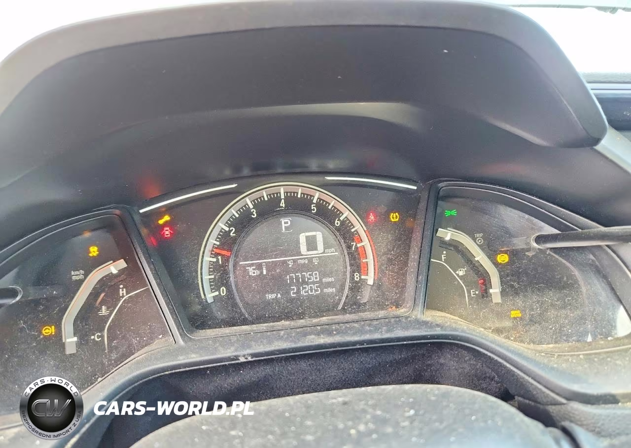2018 Honda Civic Lx VIN:2HGFC4B03JH305240 - 9