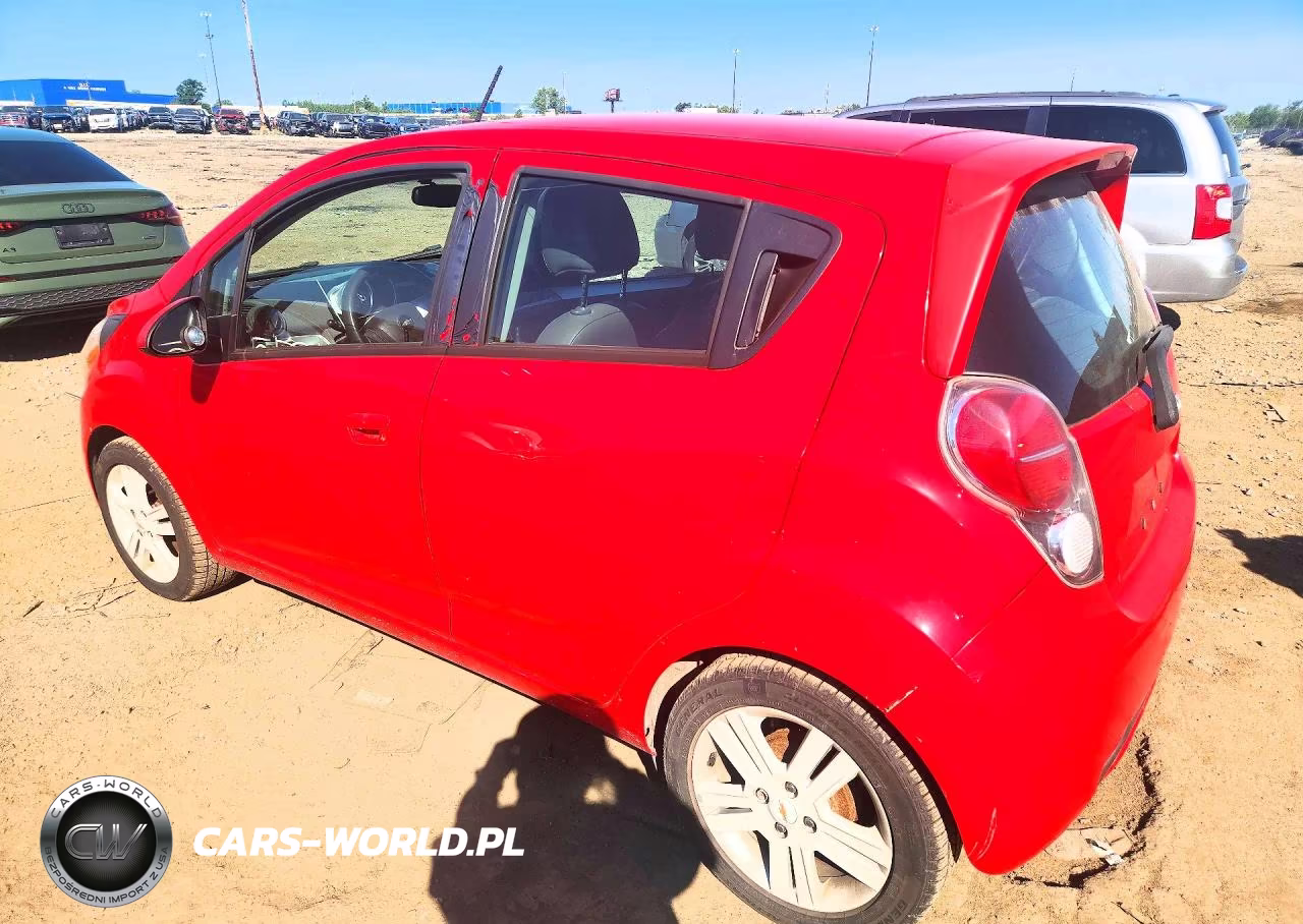 2014 Chevrolet Spark Ls VIN:KL8CB6S98EC529930 - 2