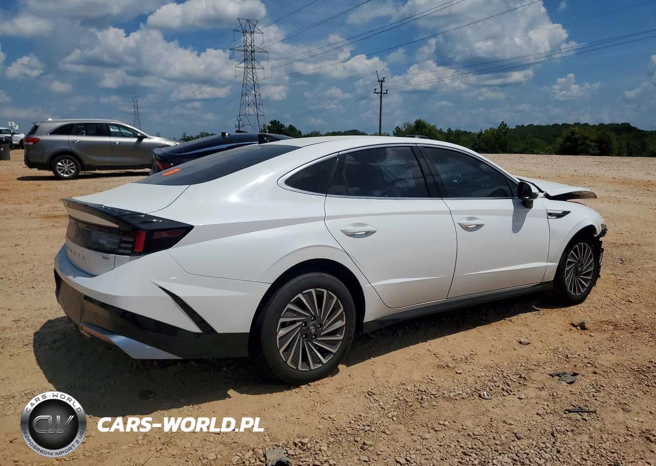 2025 Hyundai Sonata Hybrid Sel VIN:KMHL34JJ0SA128640 - 3