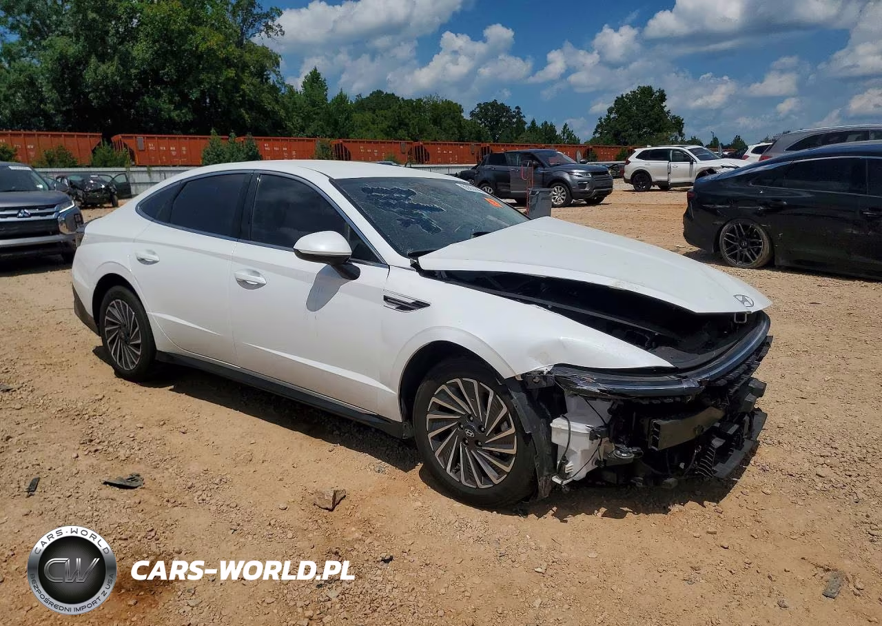 2025 Hyundai Sonata Hybrid Sel VIN:KMHL34JJ0SA128640 - 4