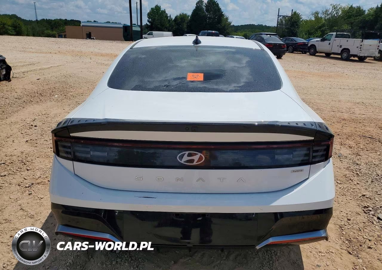 2025 Hyundai Sonata Hybrid Sel VIN:KMHL34JJ0SA128640 - 6