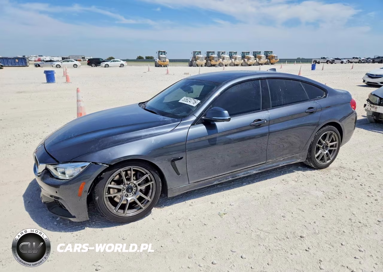 2017 BMW 440I Gran Coupe VIN:WBA4E3C37HG826323 - 1