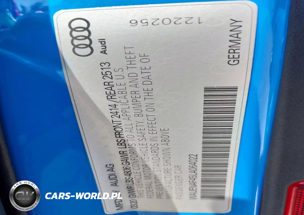 2020 Audi A4 Premium Plus VIN:WAUENAF45LA064022 - 12