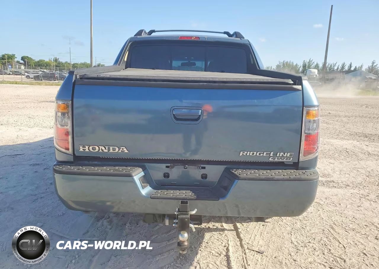 2006 Honda Ridgeline Rts VIN:2HJYK16446H567518 - 6