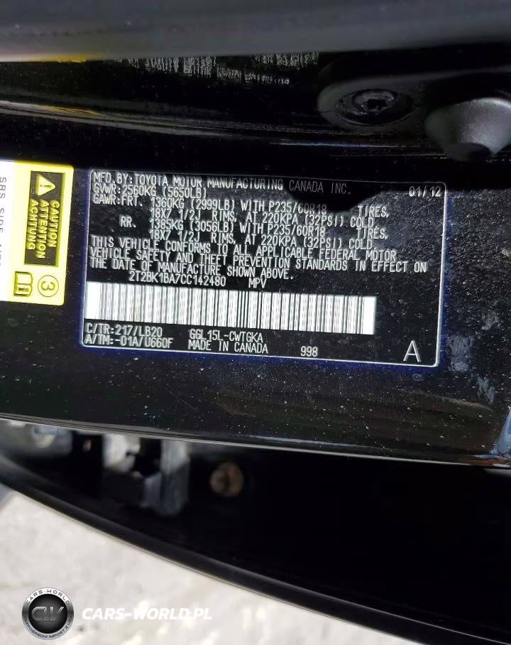 2012 Lexus Rx 350 VIN:2T2BK1BA7CC142480 - 13