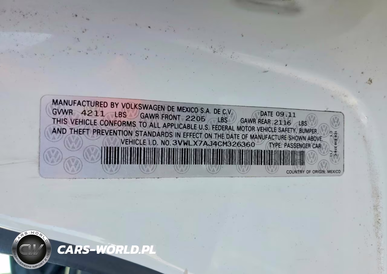 2012 Volkswagen Jetta Sel VIN:3VWLX7AJ4CM326360 - 13