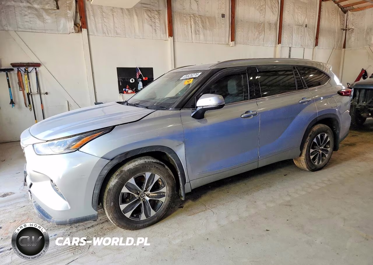 2021 Toyota Highlander Xle VIN:5TDGZRBH8MS543157 - 1