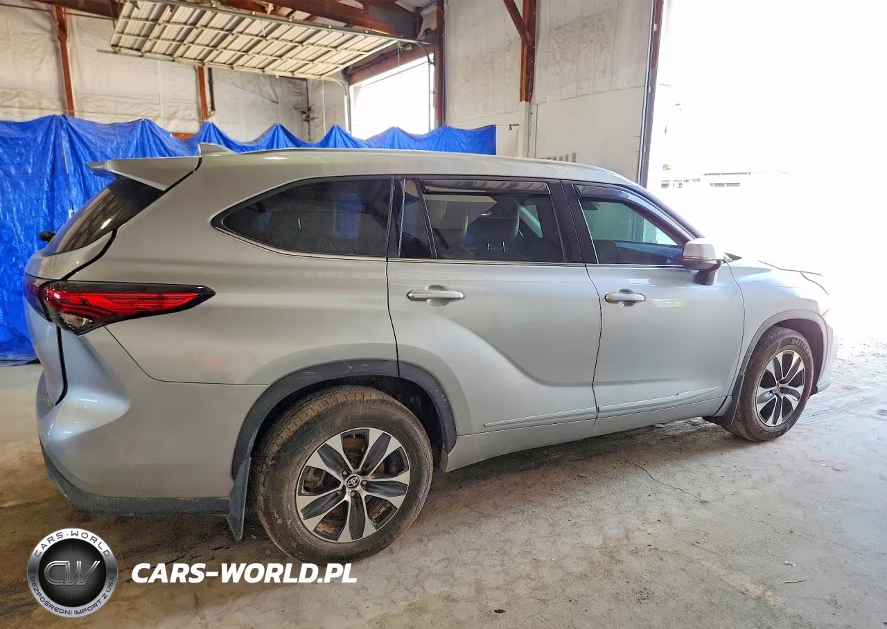 2021 Toyota Highlander Xle VIN:5TDGZRBH8MS543157 - 3