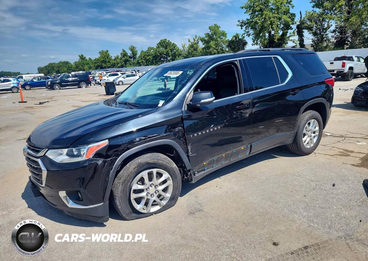 2021 Chevrolet Traverse Lt VIN:1GNEVHKW9MJ147920 - 1