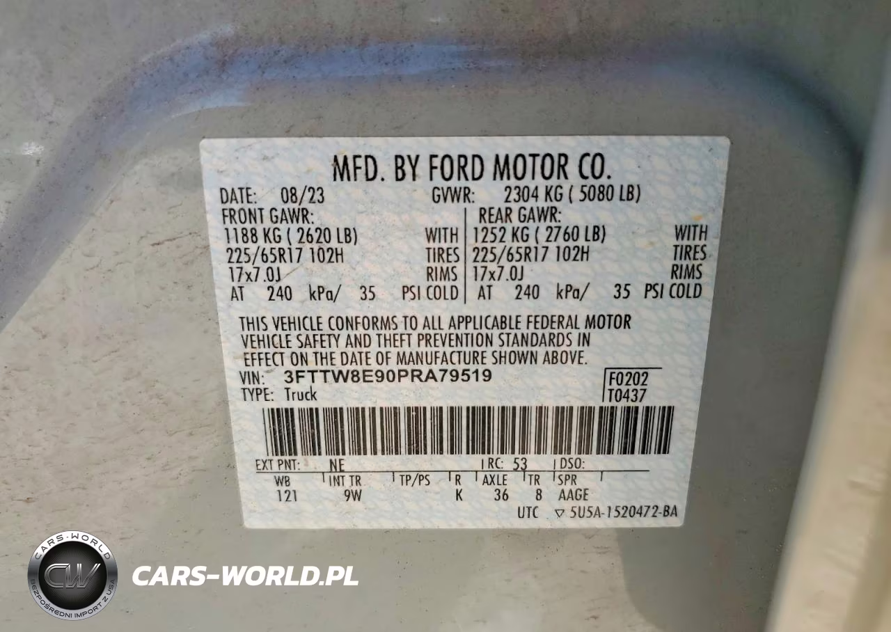 2023 Ford Maverick Xl VIN:3FTTW8E90PRA79519 - 13