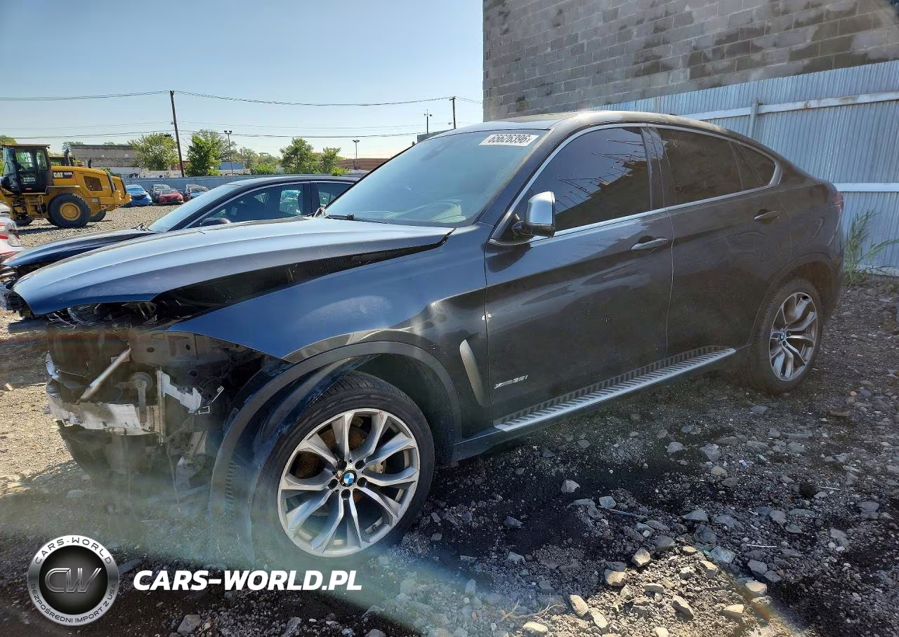 2017 BMW X6 xDrive35I VIN:5UXKU2C31H0U30175 - 1