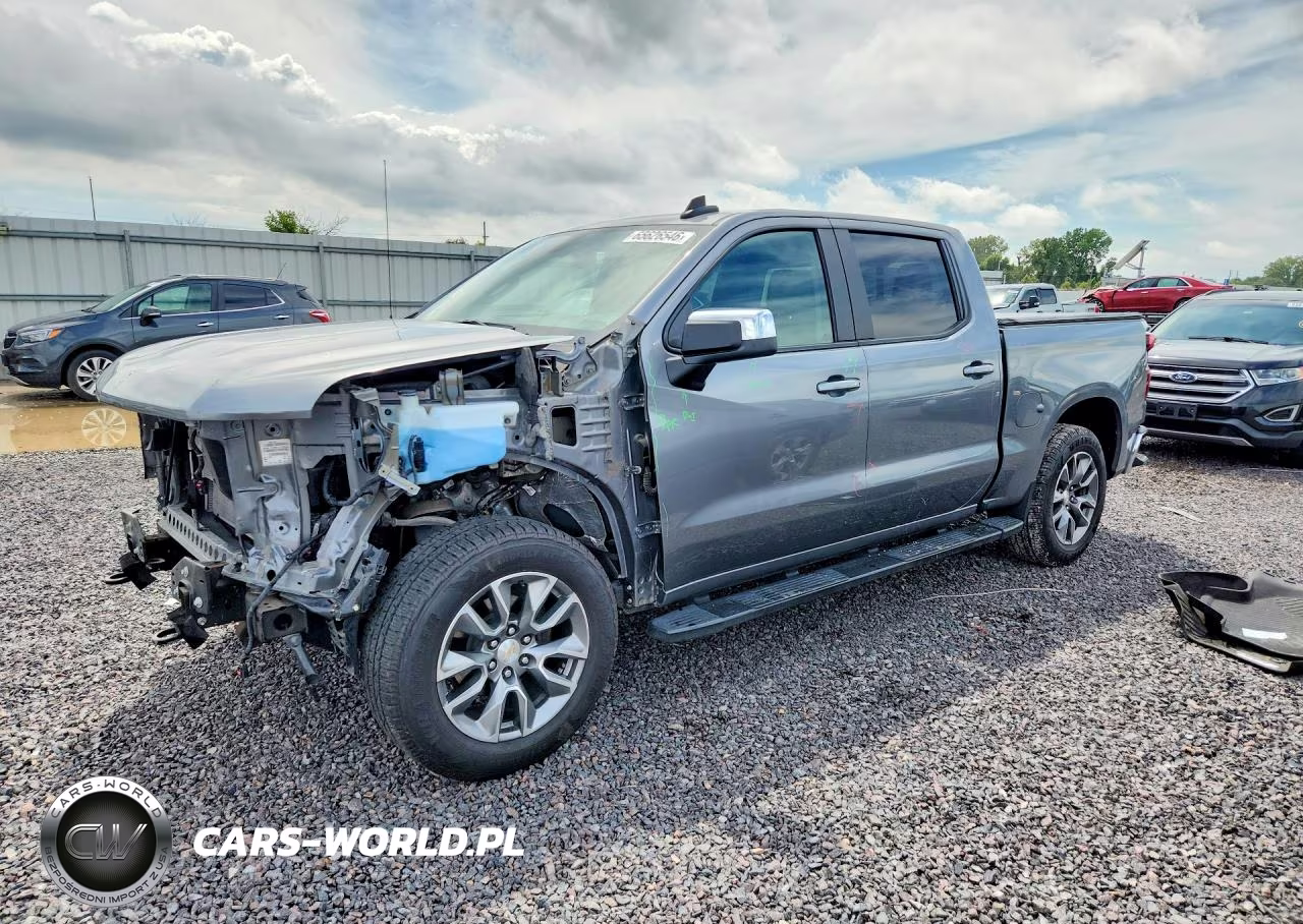 2021 Chevrolet Silverado K1500 Lt VIN:1GCUYDED2MZ352303 - 1