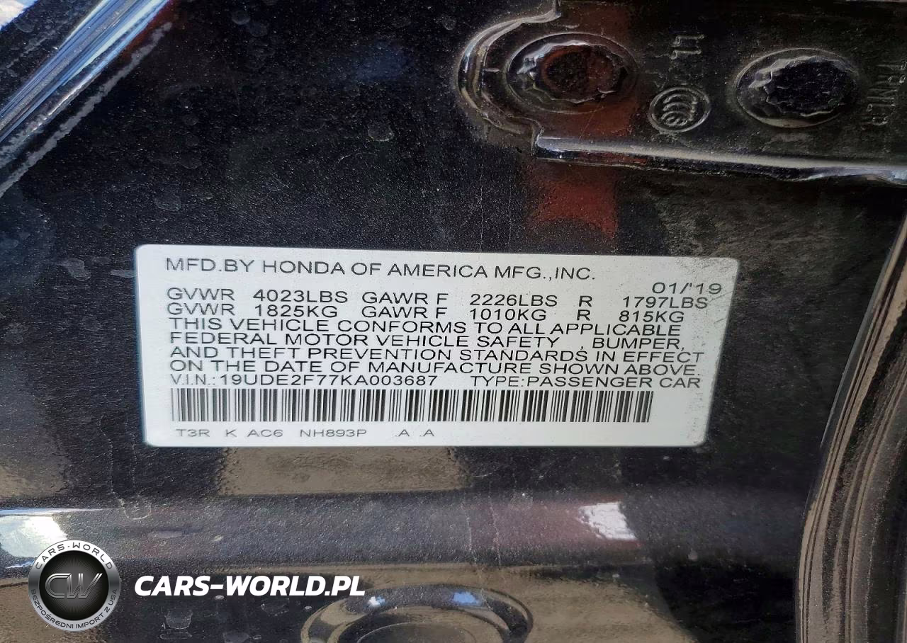2019 Acura Ilx Premium VIN:19UDE2F77KA003687 - 12