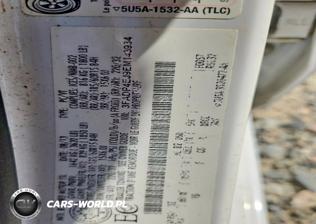2014 Ford Fiesta Se VIN:3FADP4EJ9EM143934 - 12
