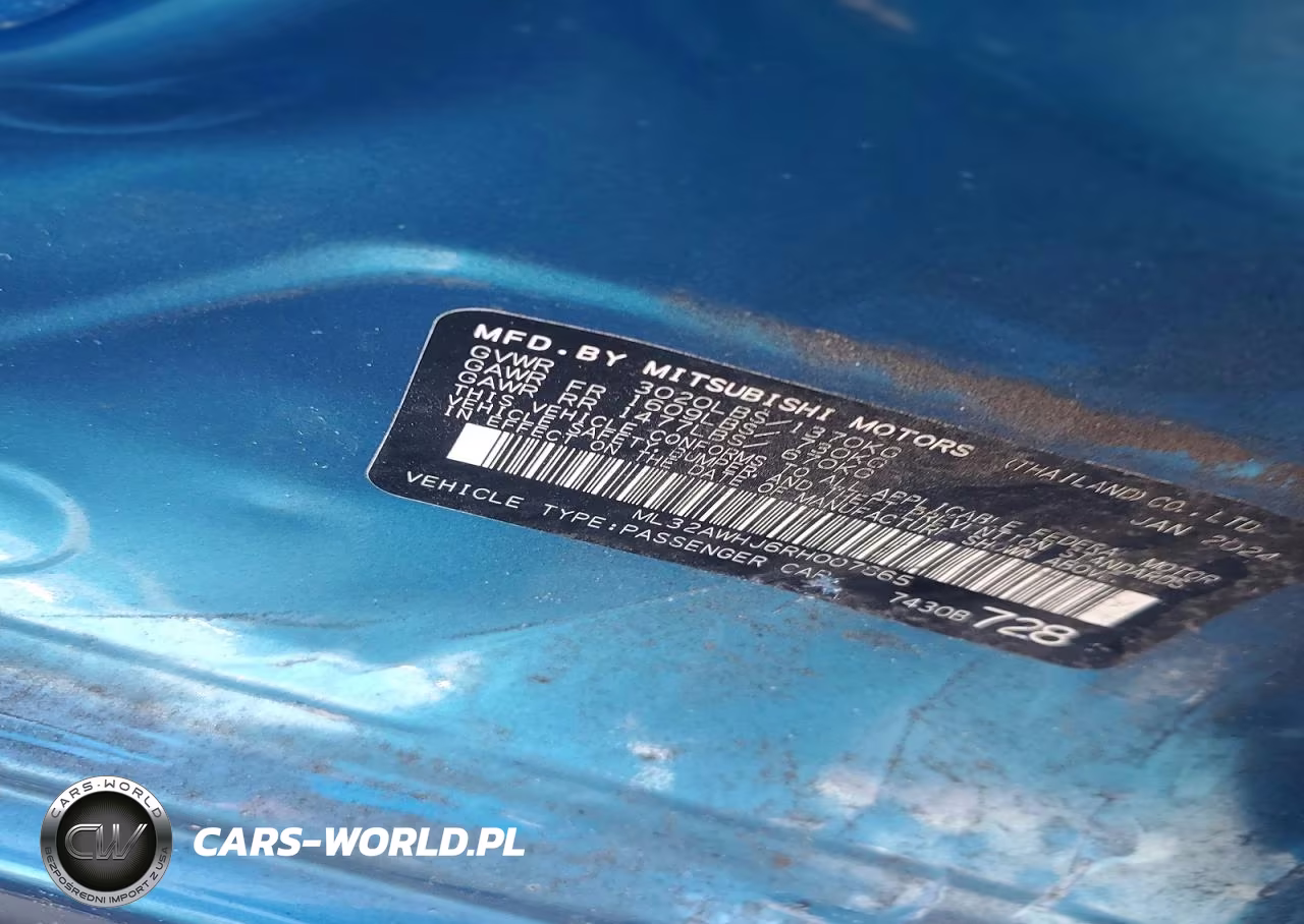 2024 Mitsubishi Mirage Se VIN:ML32AWHJ6RH007865 - 12
