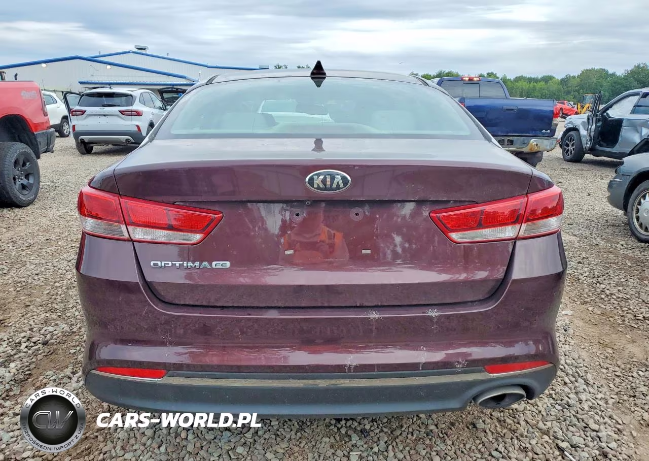 2016 Kia Optima Lx VIN:5XXGT4L33GG024112 - 6