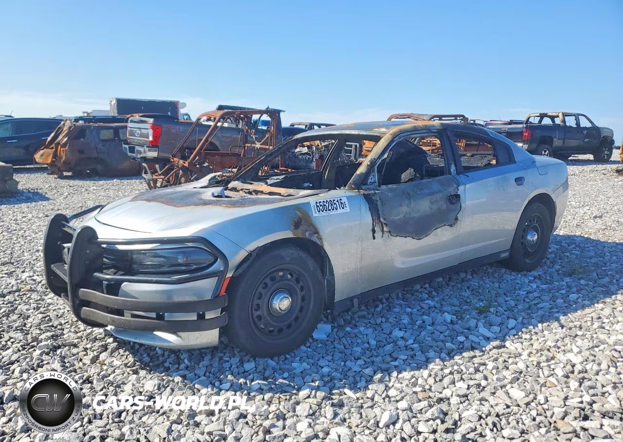 2017 Dodge Charger Police VIN:2C3CDXKT9HH521277 - 1