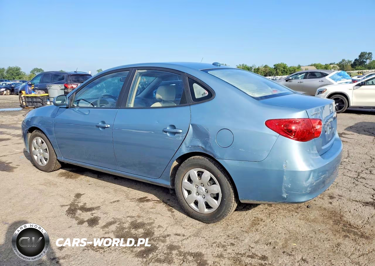 2007 Hyundai Elantra Gls VIN:KMHDU46D27U202196 - 2