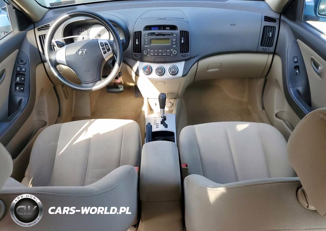 2007 Hyundai Elantra Gls VIN:KMHDU46D27U202196 - 8