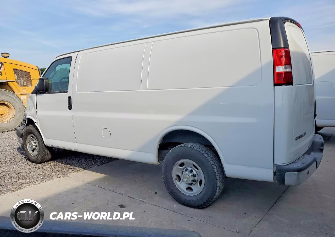 2023 Chevrolet Express 2500 Cargo Delivery Van VIN:1GCWGAFPXP1115550 - 2