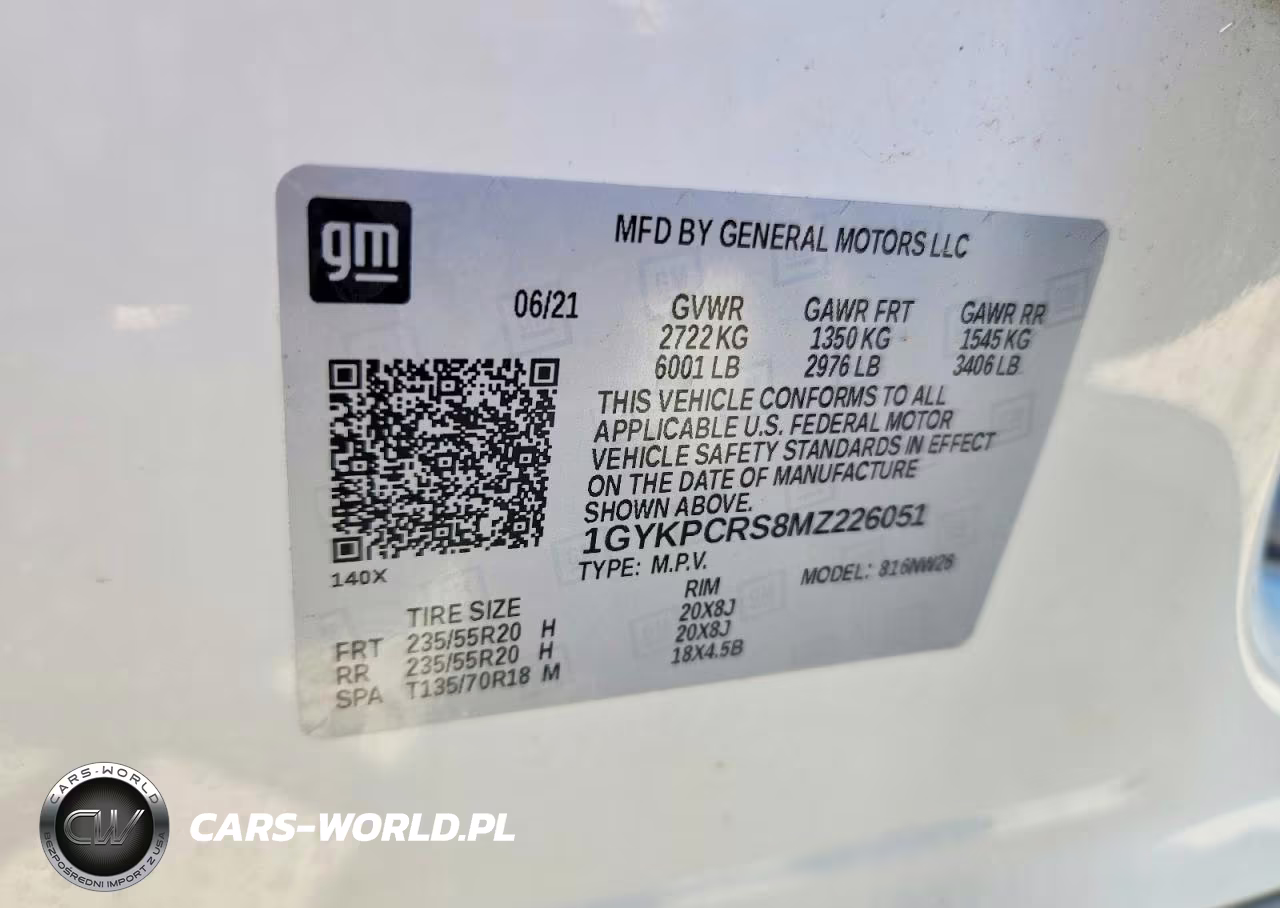 2021 Cadillac Xt6 Premium Luxury VIN:1GYKPCRS8MZ226051 - 13