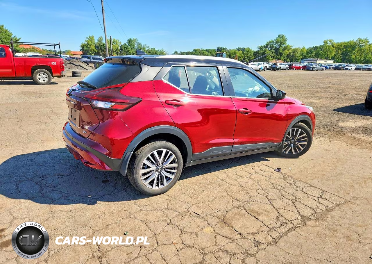 2021 Nissan Kicks Sv VIN:3N1CP5CV4ML539116 - 3