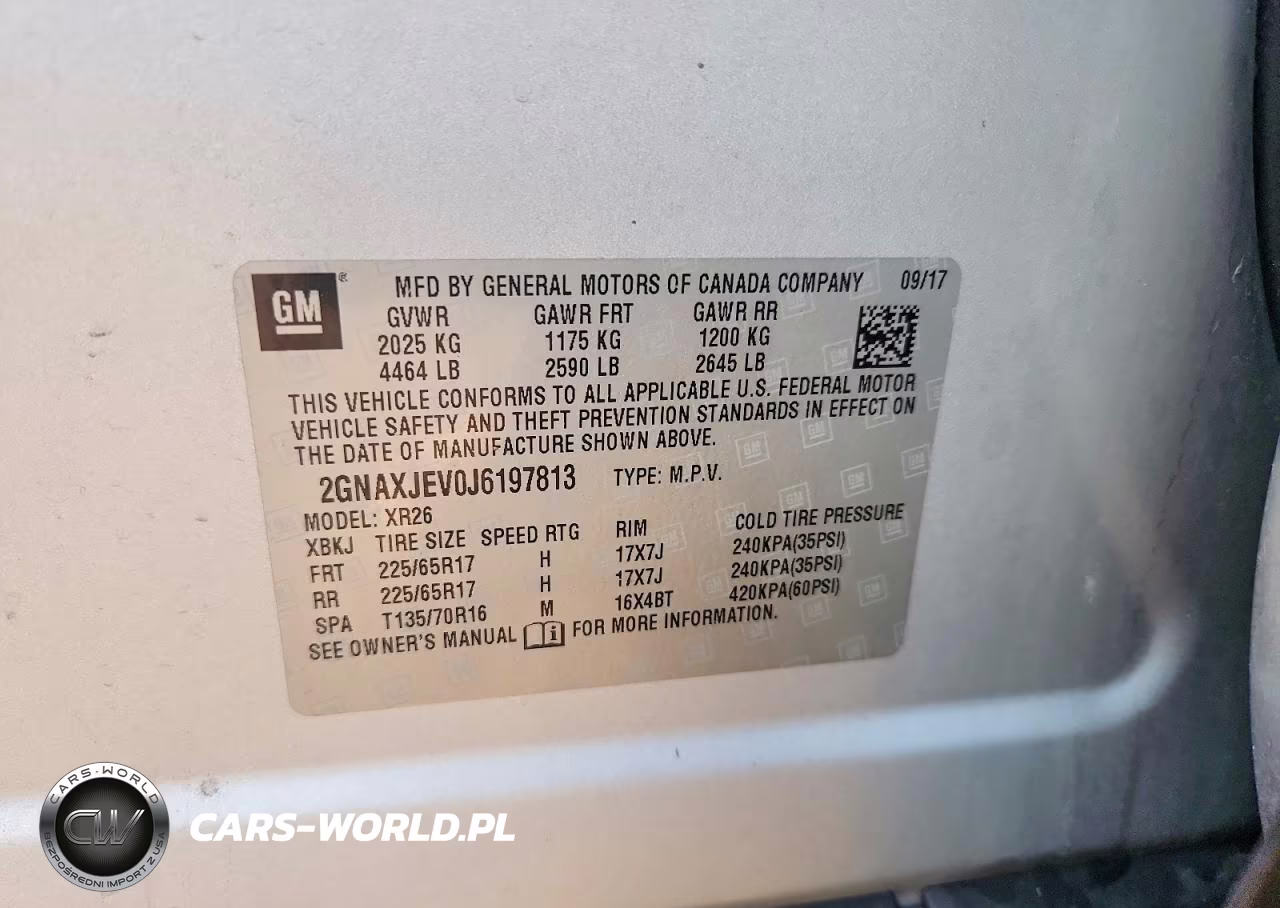 2018 Chevrolet Equinox Lt VIN:2GNAXJEV0J6197813 - 12