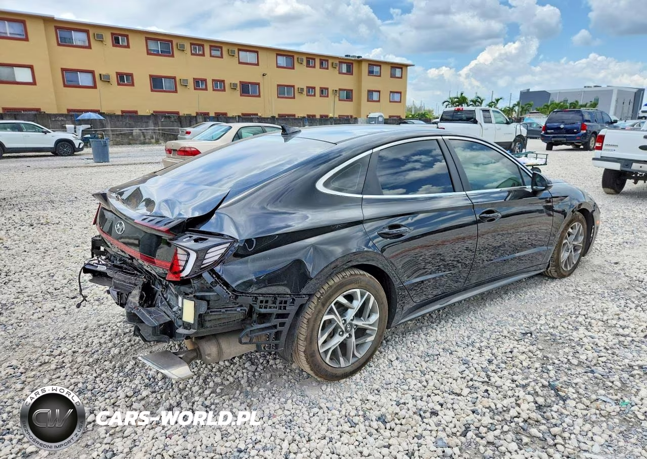 2020 Hyundai Sonata Sel VIN:5NPEL4JA2LH056346 - 3