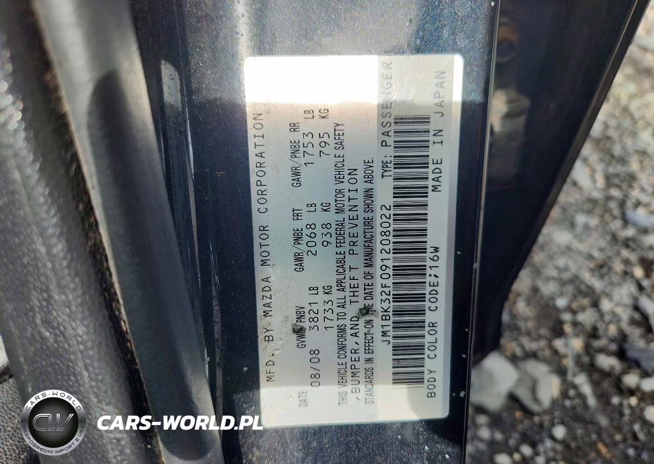 2009 Mazda 3 I VIN:JM1BK32F091208022 - 12