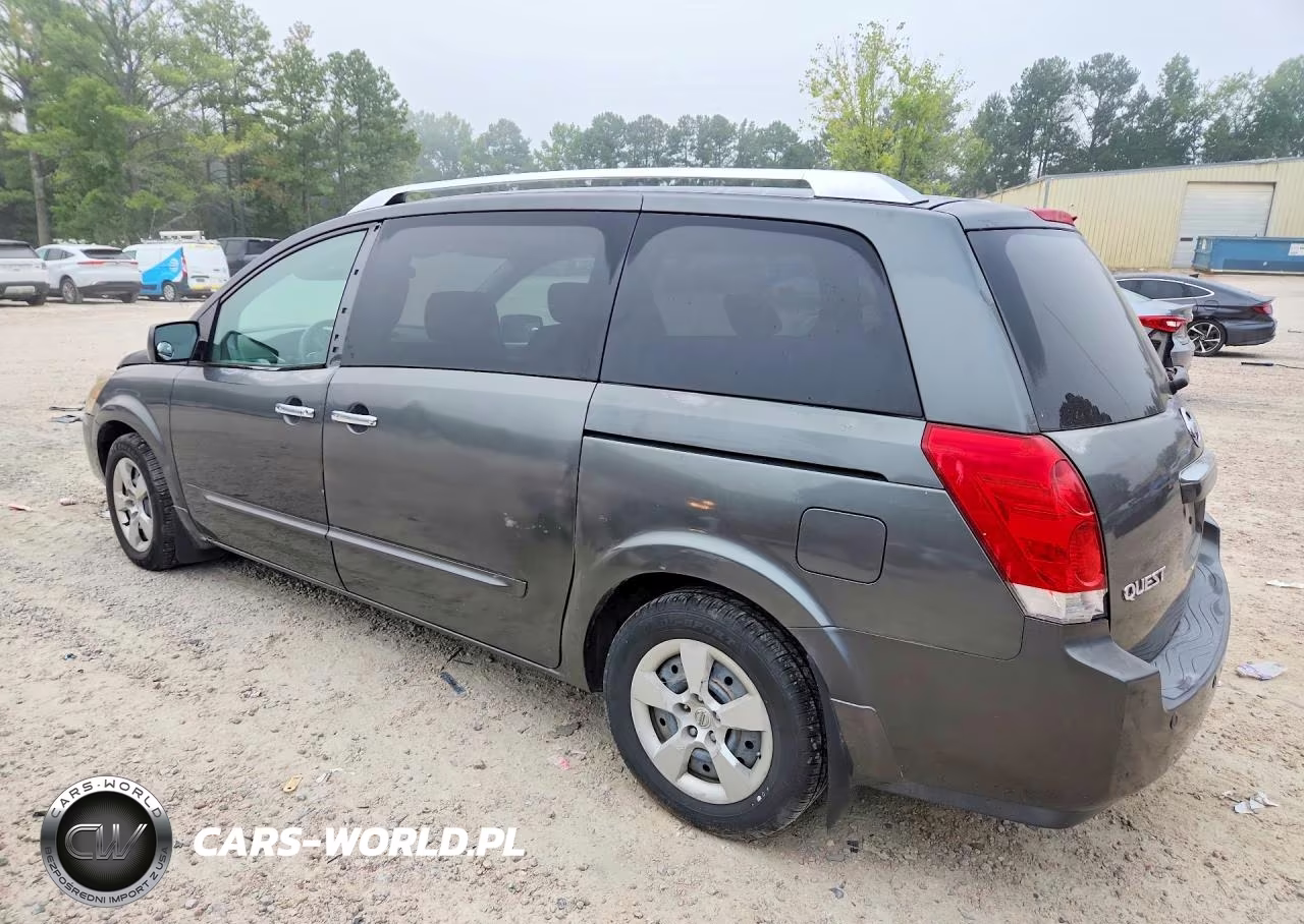 2007 Nissan Quest 3.5 VIN:5N1BV28U57N124786 - 2