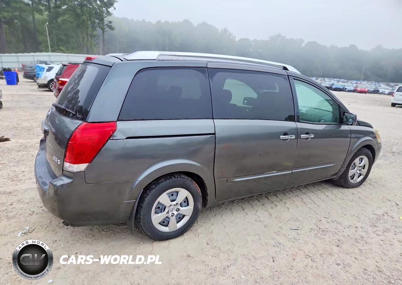2007 Nissan Quest 3.5 VIN:5N1BV28U57N124786 - 3