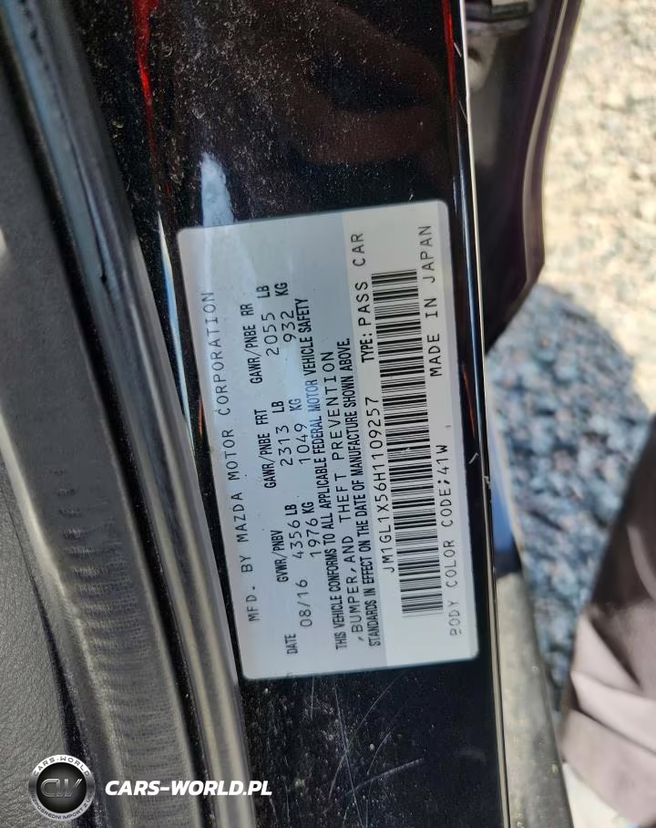 2017 Mazda 6 Grand Touring VIN:JM1GL1X56H1109257 - 12