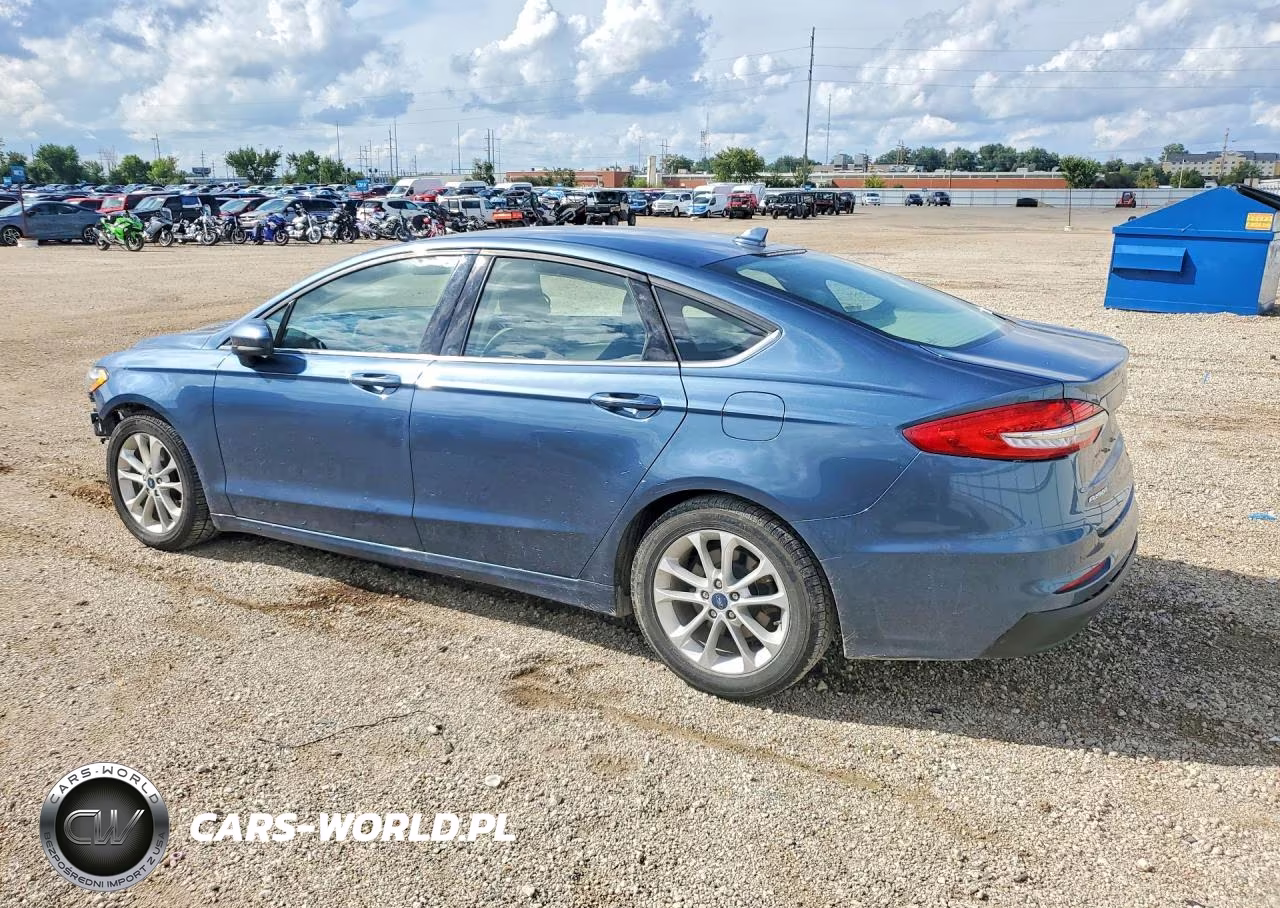 2019 Ford Fusion Se VIN:3FA6P0HD2KR248224 - 2