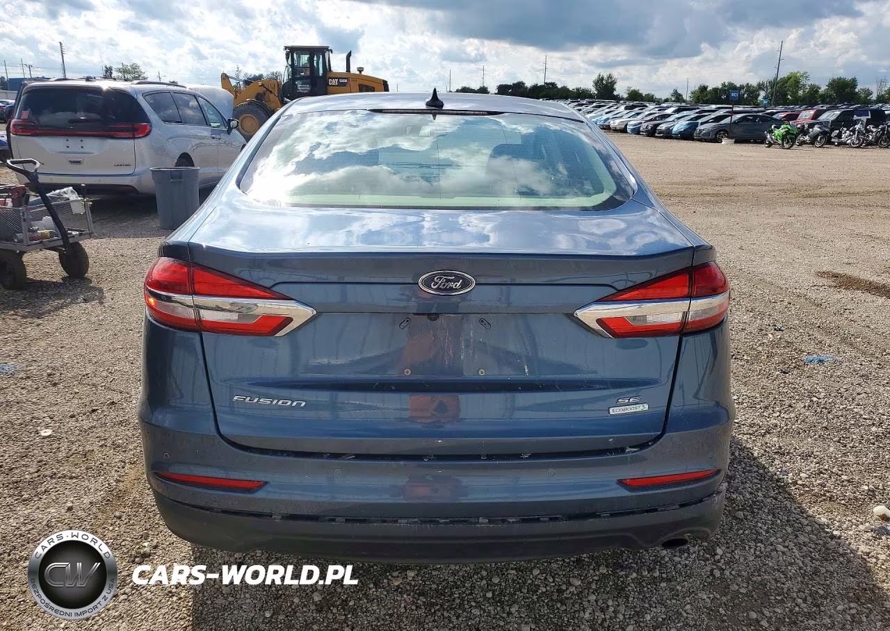2019 Ford Fusion Se VIN:3FA6P0HD2KR248224 - 6