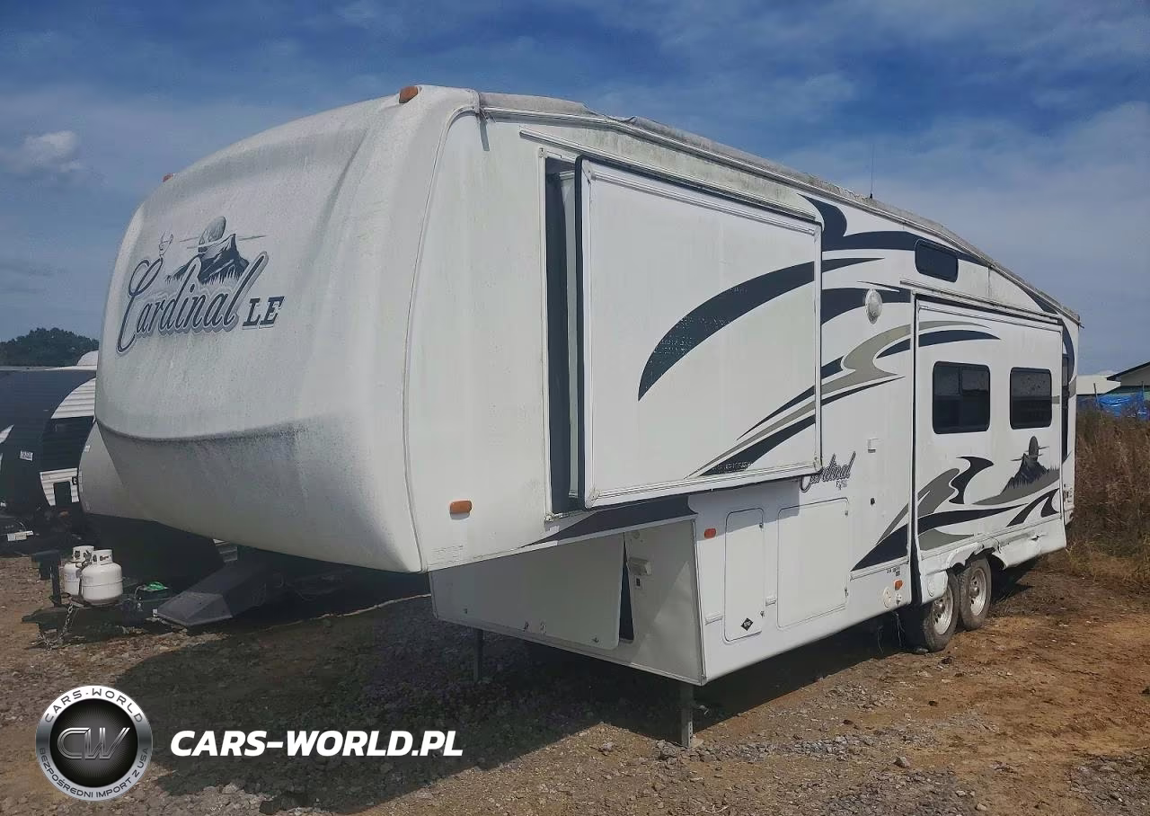 2008 Forest River Cardinal Camper VIN:4X4FCAF288G092939 - 2