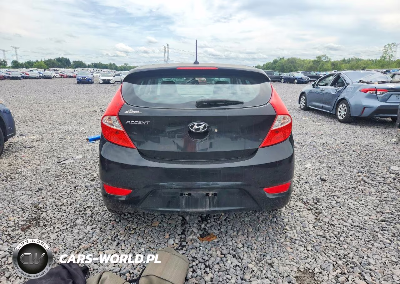 2013 Hyundai Accent Se VIN:KMHCU5AE9DU060801 - 6