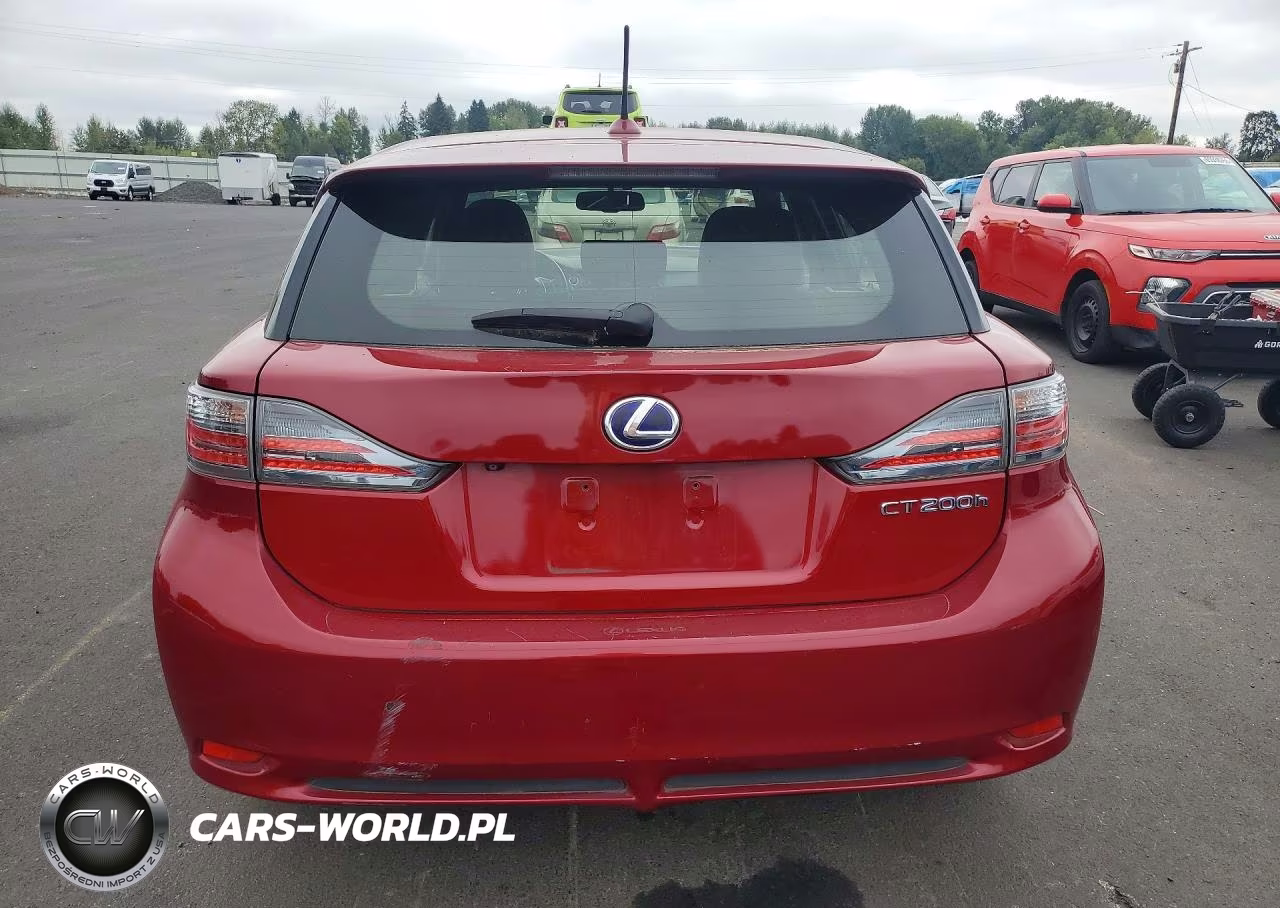 2012 Lexus Ct 200 VIN:JTHKD5BH8C2054361 - 6