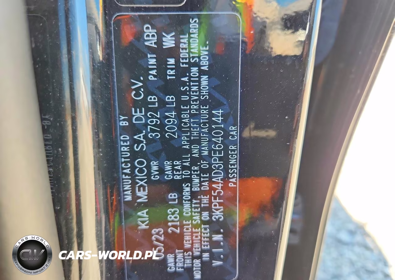 2023 Kia Forte Gt Line VIN:3KPF54AD3PE640144 - 12