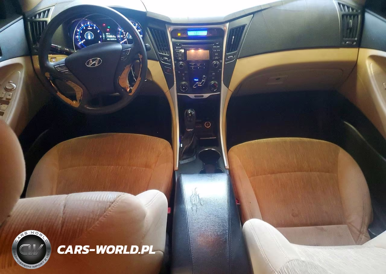 2013 Hyundai Sonata Gls VIN:5NPEB4AC8DH566769 - 8