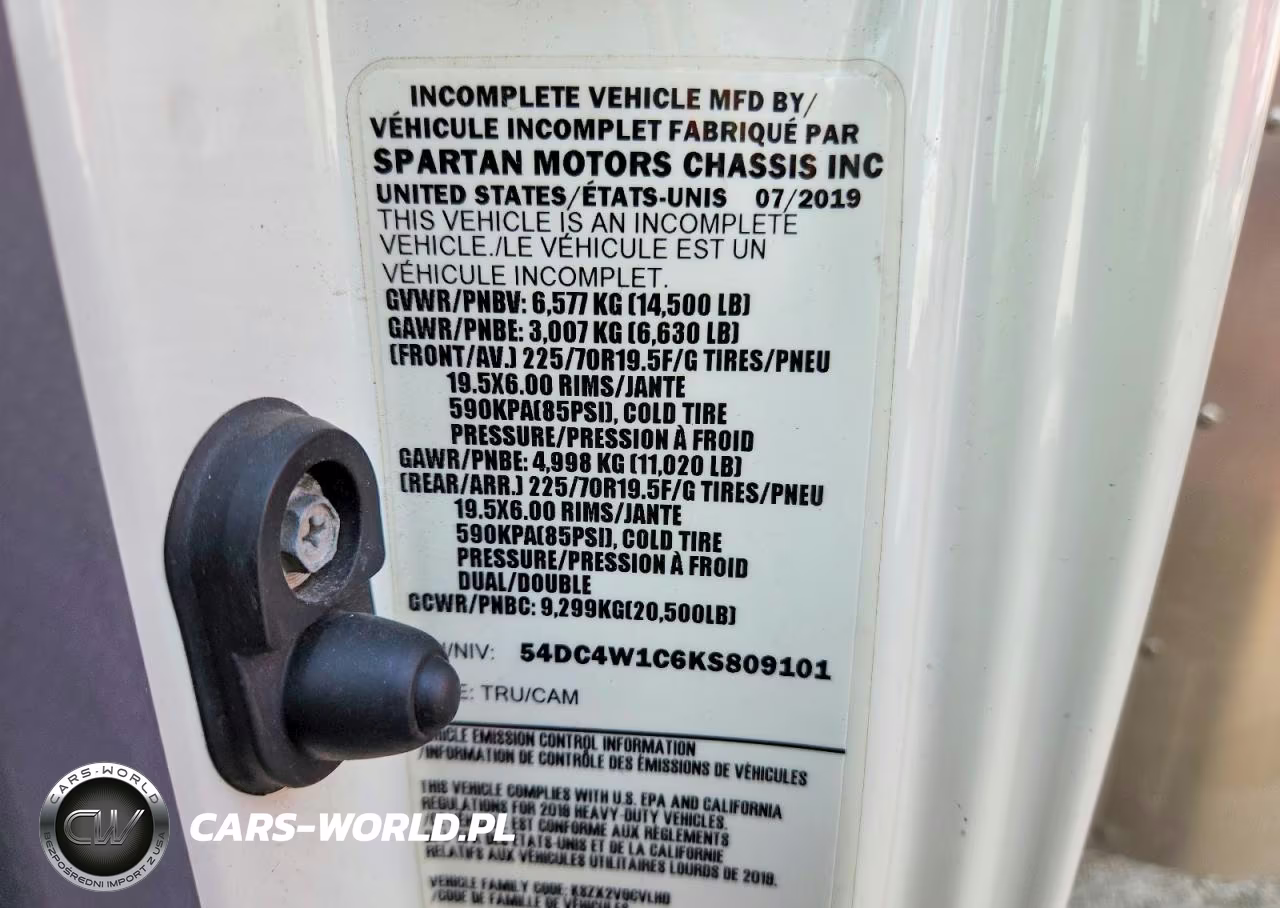 2020 Isuzu Npr-Hd Box Truck VIN:54DC4W1C6KS809101 - 13