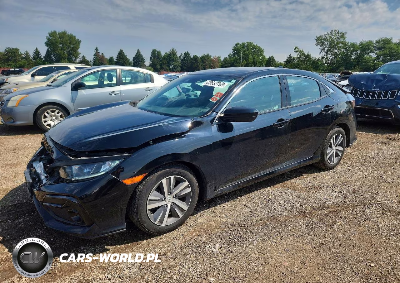2021 Honda Civic Lx VIN:SHHFK7H32MU200332 - 1