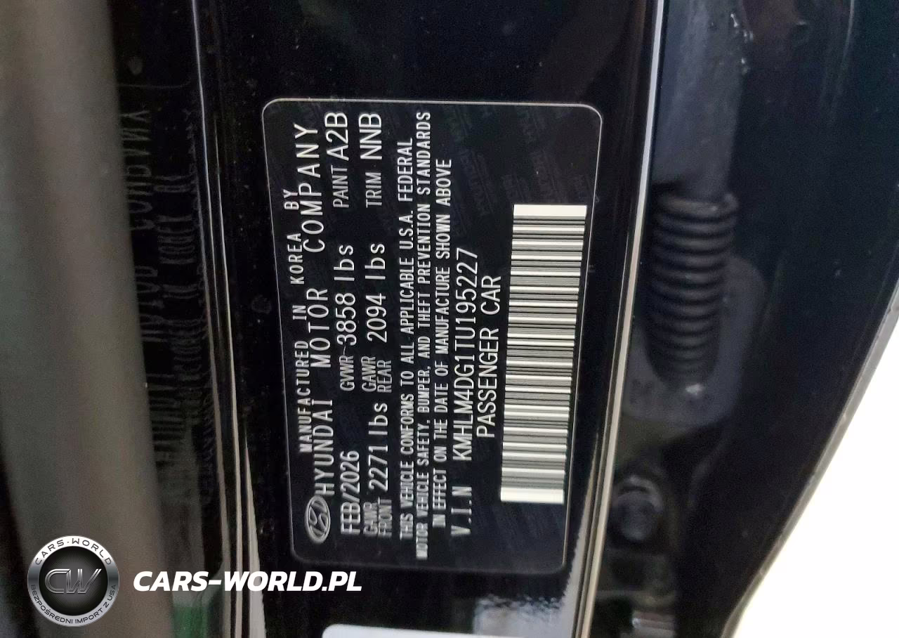 2026 Hyundai Elantra Sel Sport VIN:KMHLM4DG1TU195227 - 12