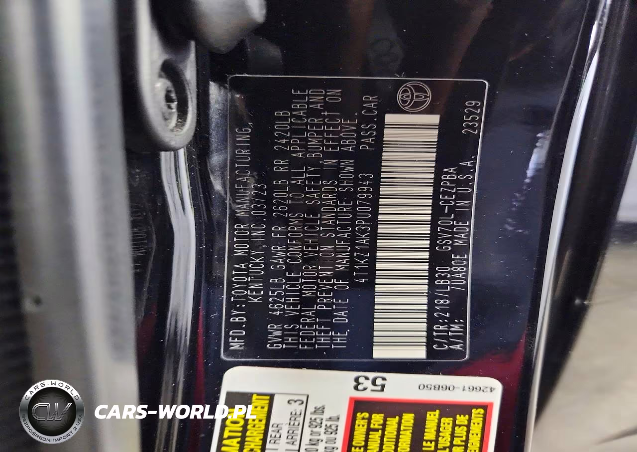 2023 Toyota Camry Xse V6 VIN:4T1KZ1AK3PU079943 - 13