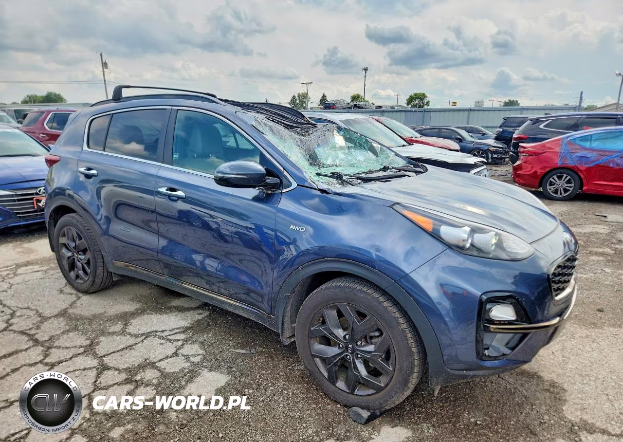 2020 Kia Sportage S VIN:KNDP6CACXL7823005 - 4