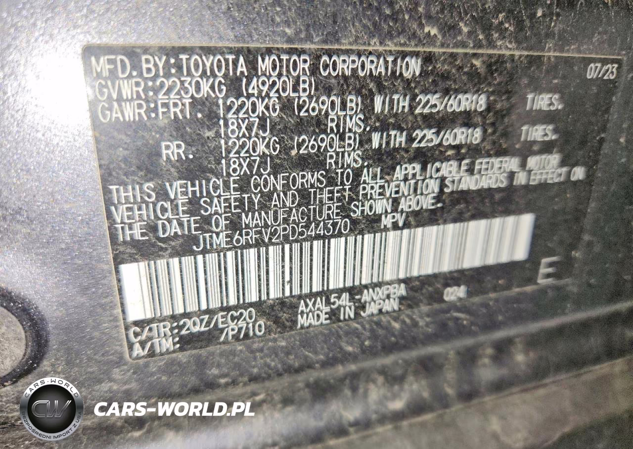 2023 Toyota Rav4 Xse VIN:JTME6RFV2PD544370 - 13
