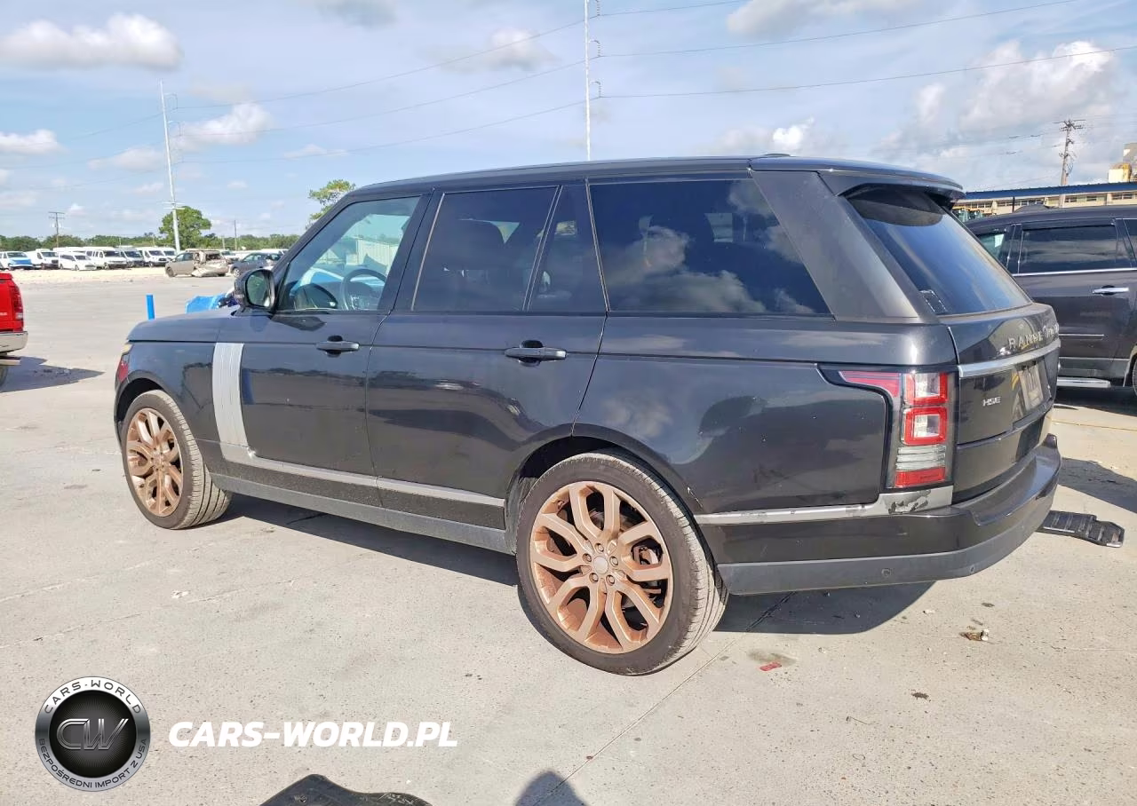 2015 Land Rover Range Rover Hse VIN:SALGS2VF4FA233019 - 2